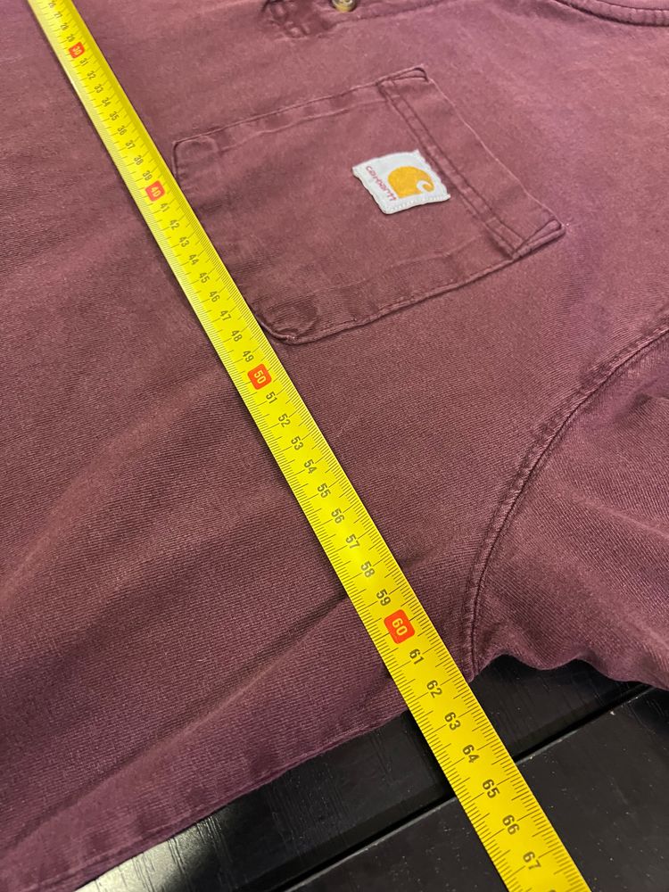 Carhartt CUSTOM Long Sleeve Henley Shirt  image 8