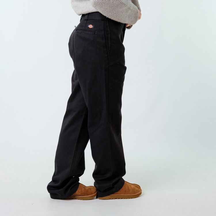 Black y2ks Dickies Woven Straight Pants Pants (33x34) image 8