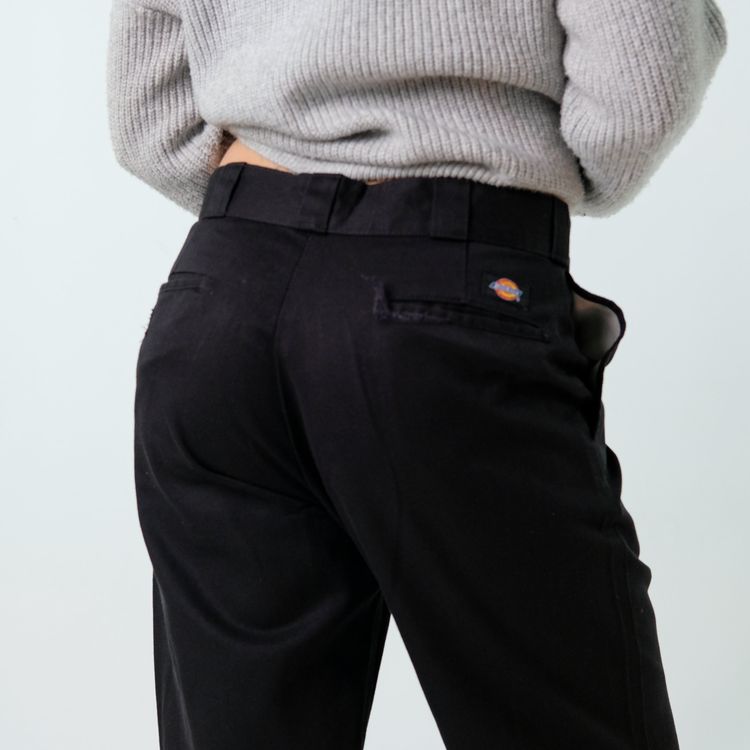 Black y2ks Dickies Woven Straight Pants Pants (33x34) image 7