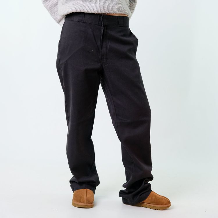 Black y2ks Dickies Woven Straight Pants Pants (33x34) image 2