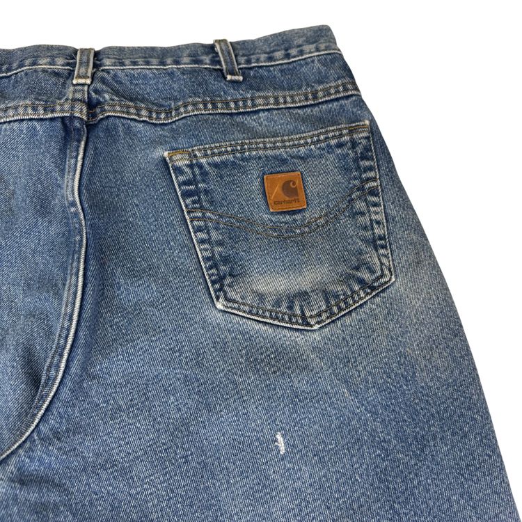 Immagine di Carhartt B17 DST Relaxed Fit Baggy Denim Jeans Blue 6