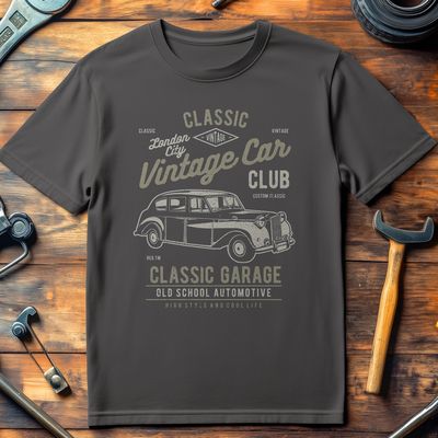 vintage-carclub T Shirt 5