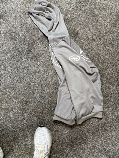Grey Zip-Up Hoodie