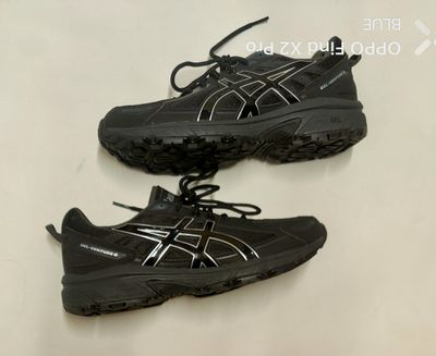S8 Asics Gel-Venture 6 Black Running Shoes