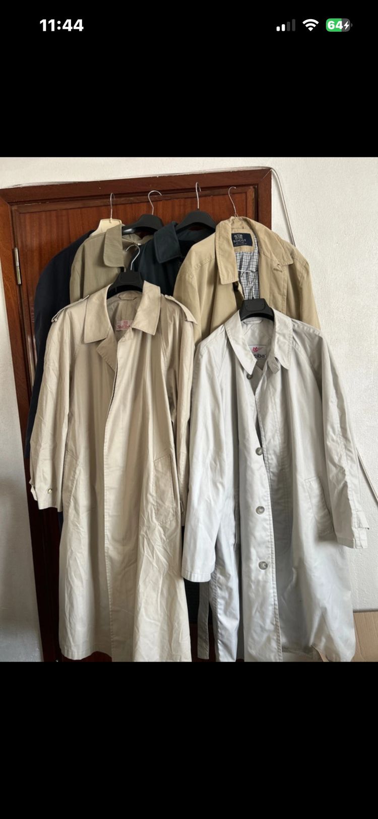Men'S Trench Coats 6 pezzi 