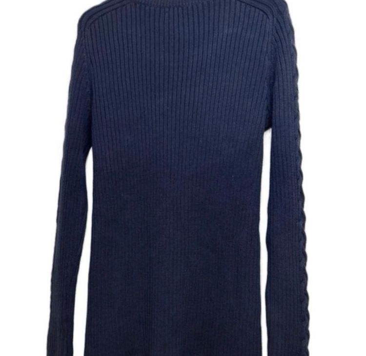 Nautica Navy Blue Cable Knit Sweater 2