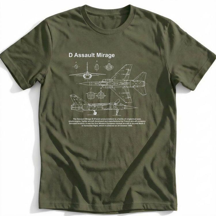D Assault Mirage 020 T-Shirt US 3