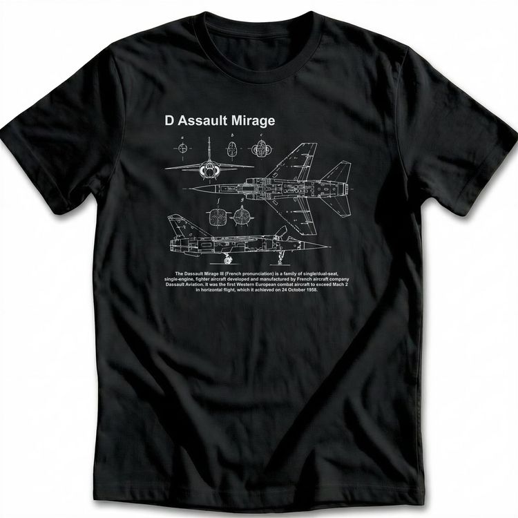 D Assault Mirage 020 T-Shirt US 4