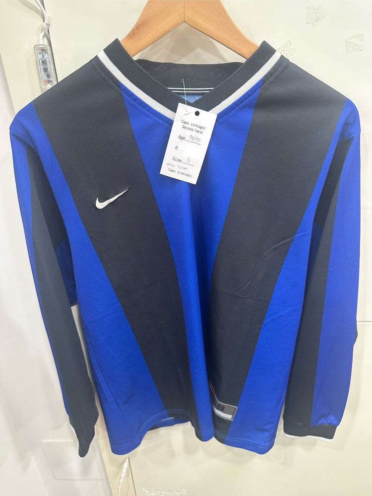 Nike Maglia Nike Vintage 1999-2001 - Taglia S - Lunga Uomo - Blu/Nero Nike Team product image