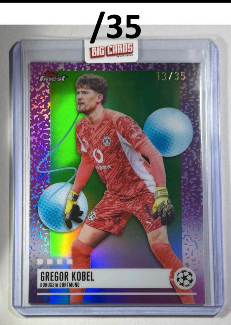 Gregor Kobel Borussia Dortmund Trading Card