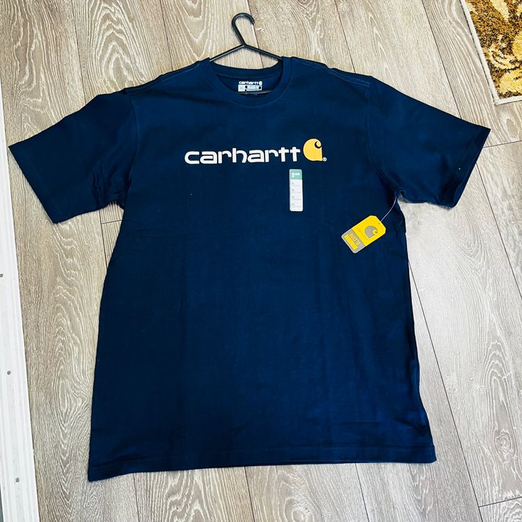 Carhartt Navy Blue Short Sleeve T-Shirt