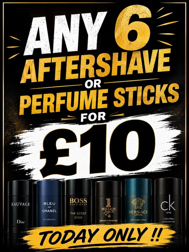 Aftershave And Perfume Sticks Set