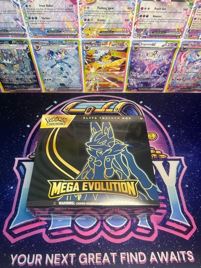 Mega Evolution Elite Trainer Box Lucario, SEALED & NEW🔥✅🔥