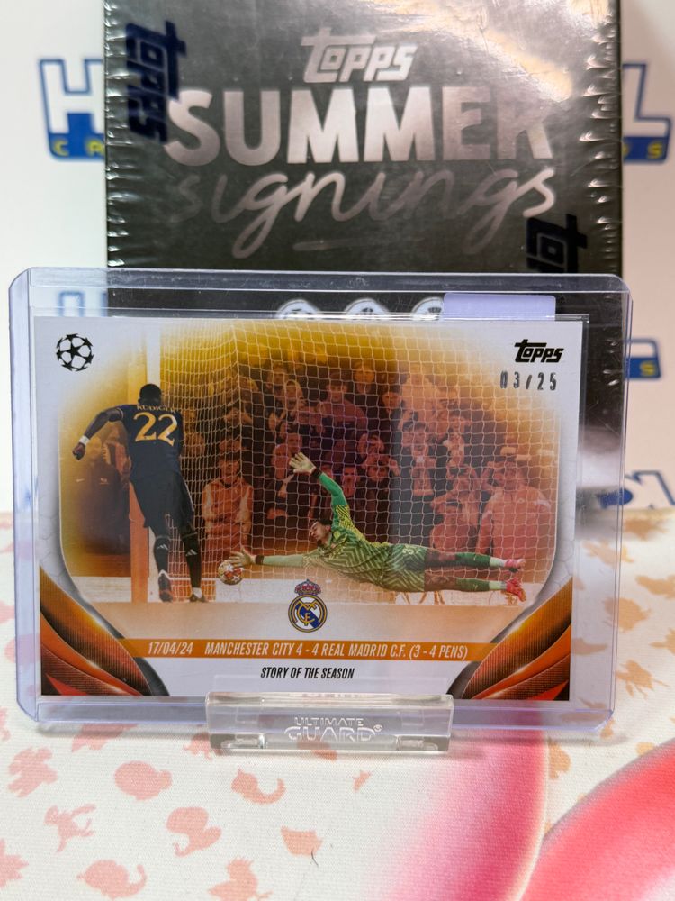 Topps Summer Signings Soccer Trading Card