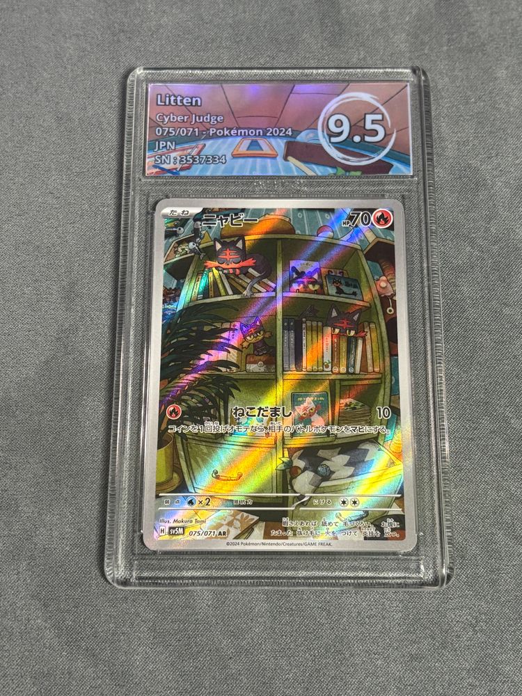 Pokémon Litten Grade 9.5 product image