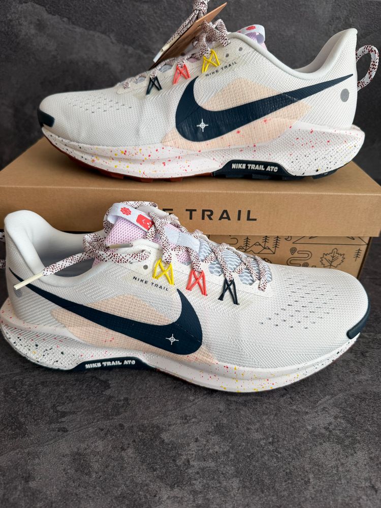 Nike Reactx Pegasus Trail 5 | Summit White | UK10.5 image 1