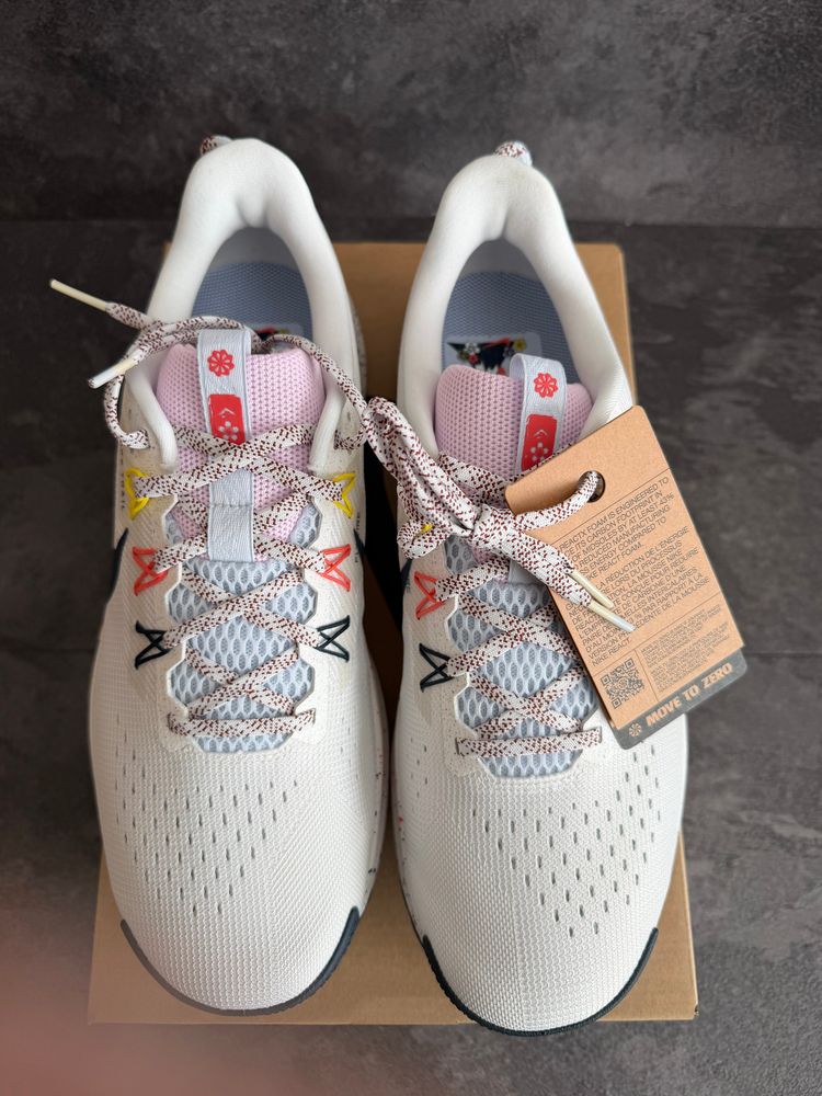 Nike Reactx Pegasus Trail 5 | Summit White | UK10.5 obraz 3