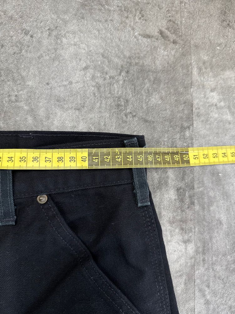 Carhartt Black Work Pants double knee  image 9