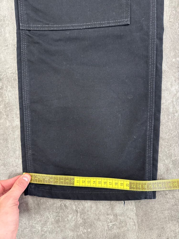 Carhartt Black Work Pants double knee  image 7