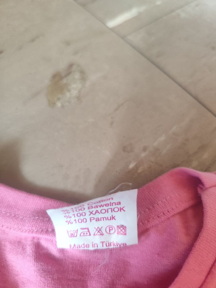 Muko Kids Pink Frozen Long Sleeve Shirt imagen 3