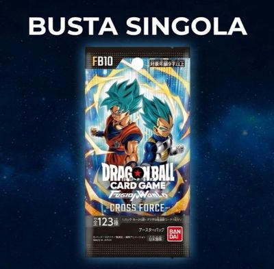 Pack singolo Dragonball FB10 Jap aperto live