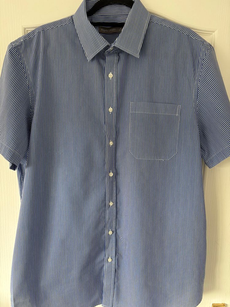 Other Angelo Litrico Men'S Short Sleeve Striped Shirt product image