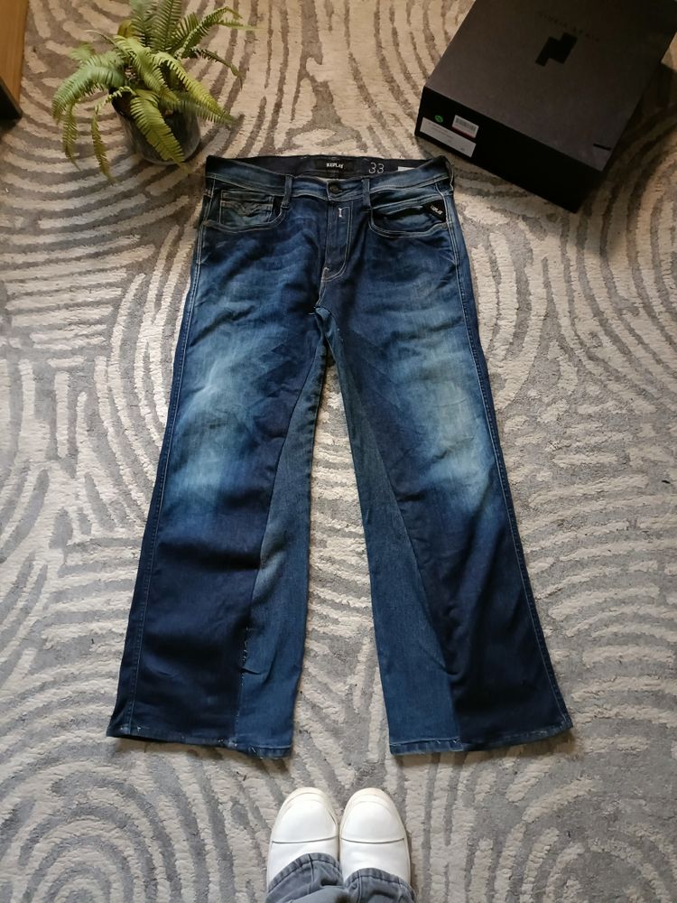 Other Custom Replay Men's Jeans Baggy Wide Leg product image