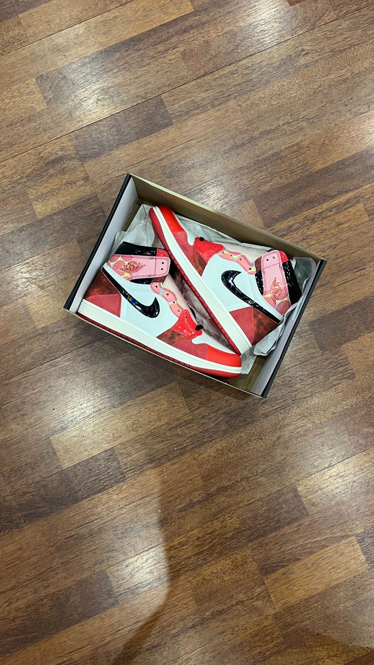 Jordan 1 High Spiderman 45.5 Nuova