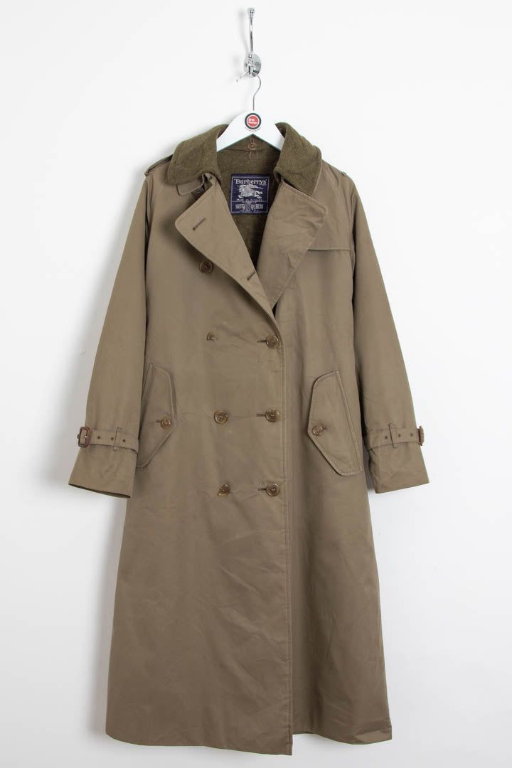Women's Burberry Wool Lined Nova Check Trench Coat (S) image 1