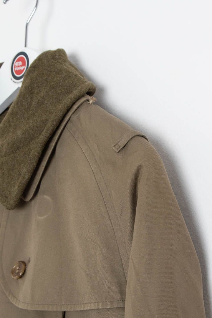 Women's Burberry Wool Lined Nova Check Trench Coat (S) image 5