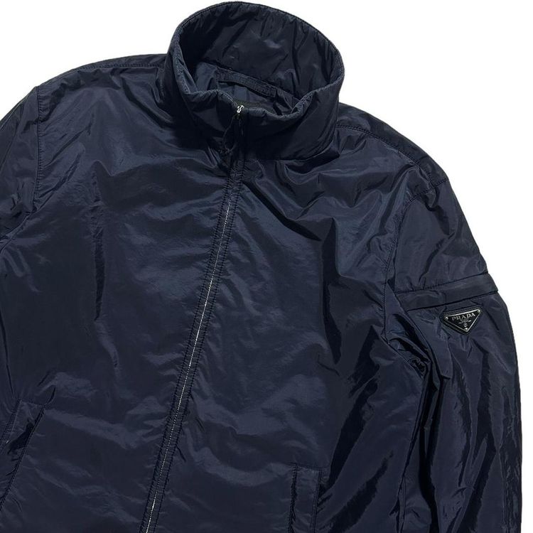 Prada Blue Nylon Padded Jacket image 2