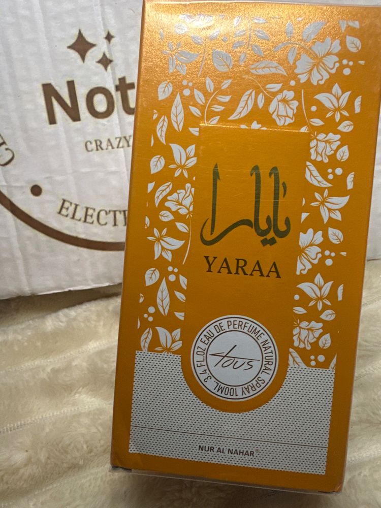 Yaraa Eau De Perfume Natural Spray