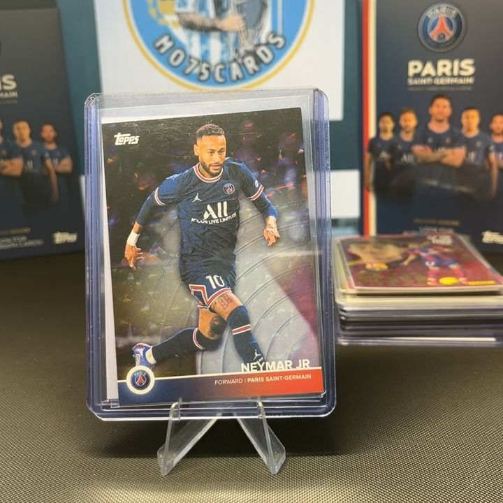 Paris Saint-Germain F.C. Lote Neymar Futera /45 y Neymar Paralela PSG product image