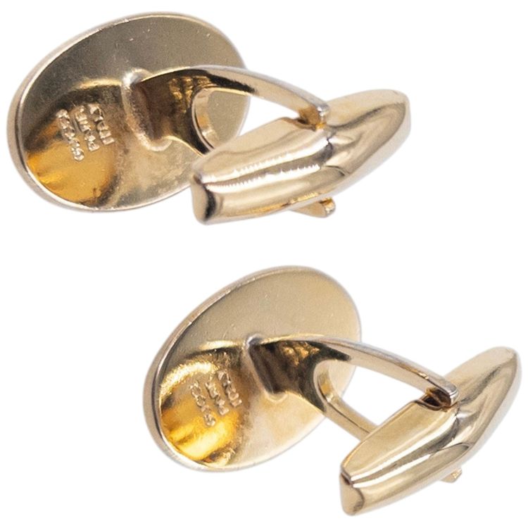 Vintage Gucci Embossed Cuff Links image 3