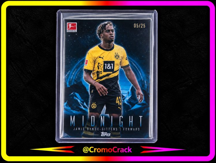 Immagine di /25 Jamie Bynoe-Gittens MidNigth Topps Bundesliga 2024 1