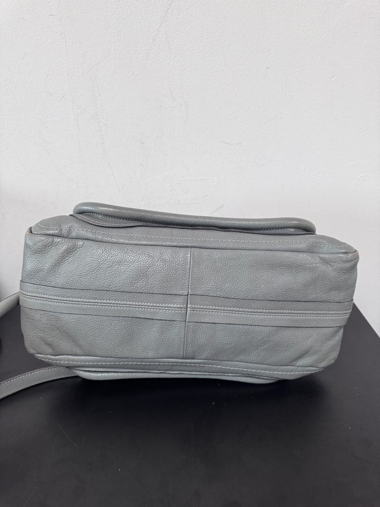 Chloe Paraty grey leather handbag 7
