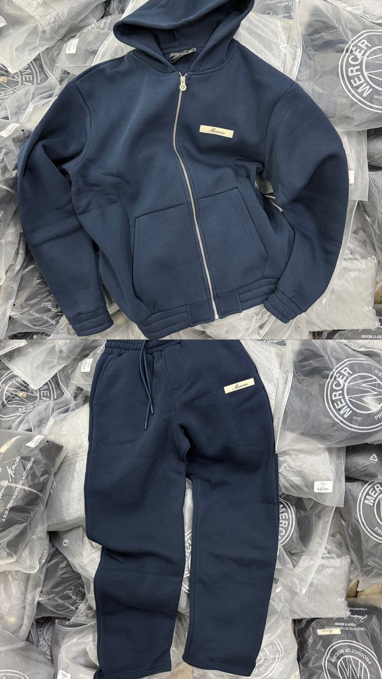 MERCIER TRACKSUIT NAVY - £130RRP