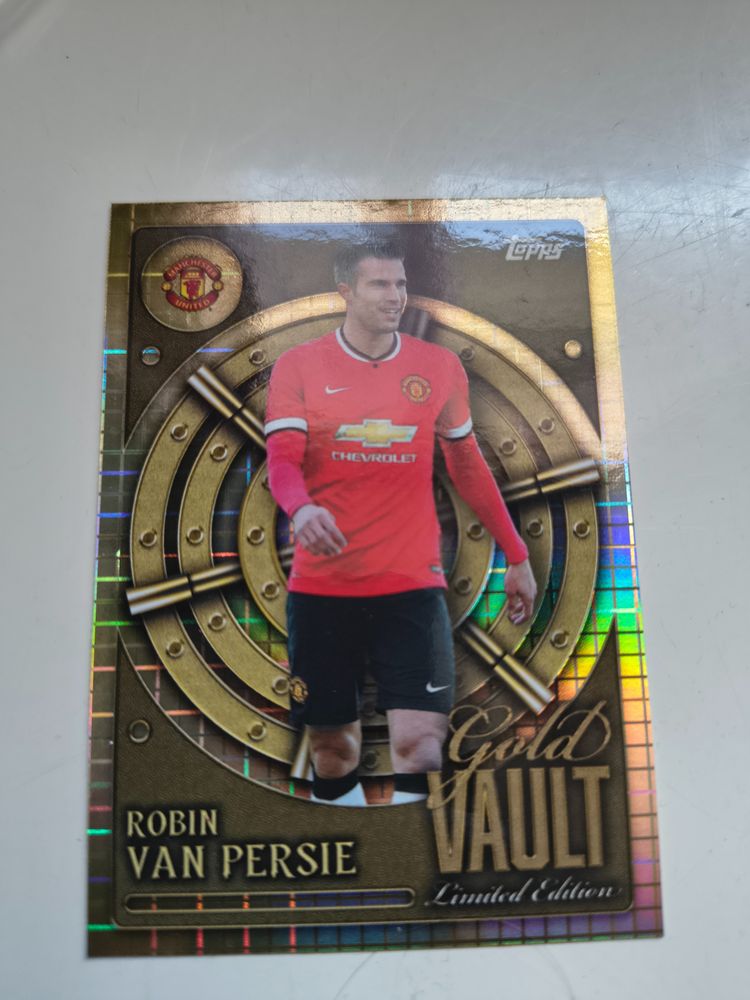 Topps Robin Van Persie Manchester United Football Trading Card product image