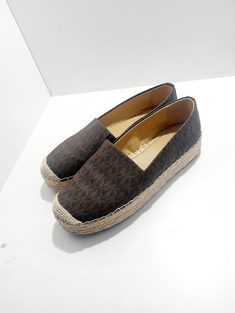 Michael Kors Michael Kors Brown Espadrille Slip-On Shoes product image