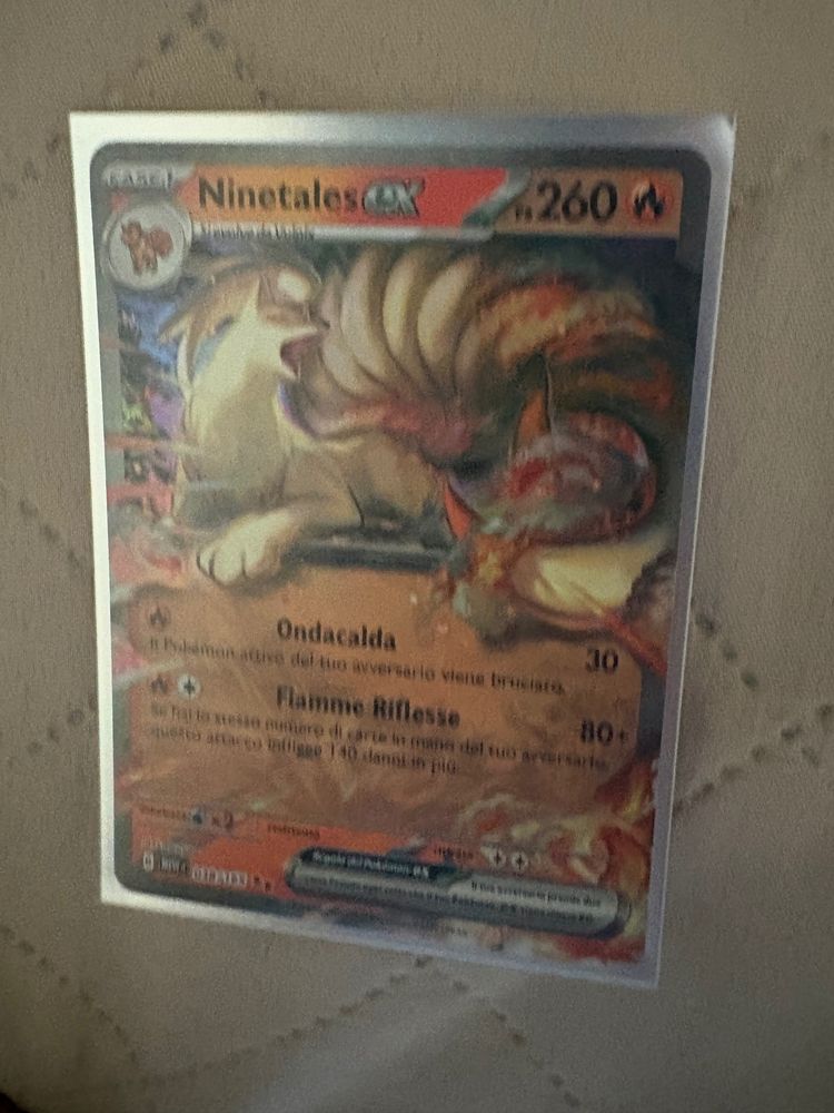 Ninetales Gx Trading Card obraz 1