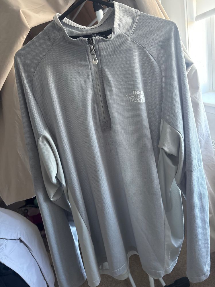 The North Face Grey Quarter-Zip Pullover