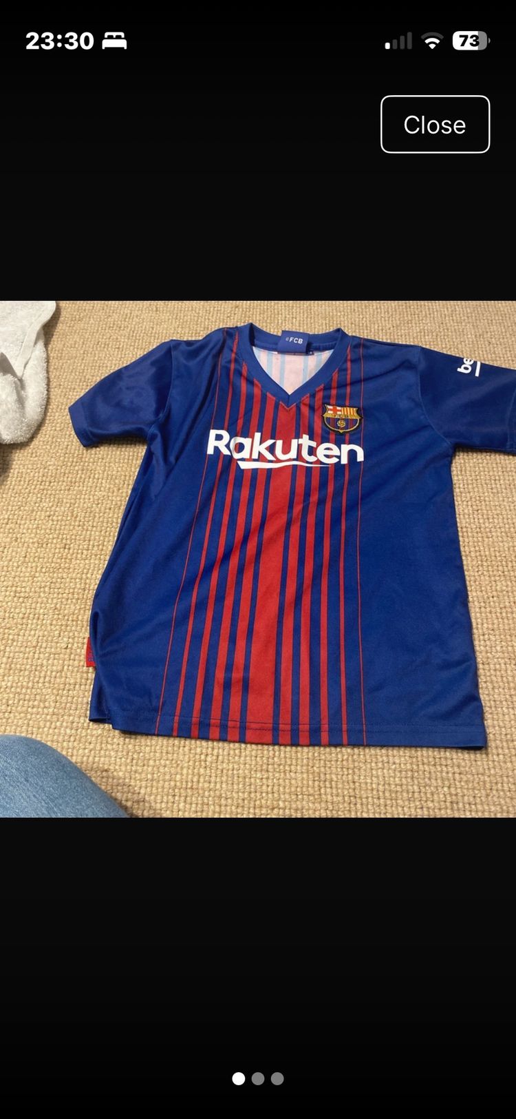 Other Blue And Red Striped Sports Jersey product image