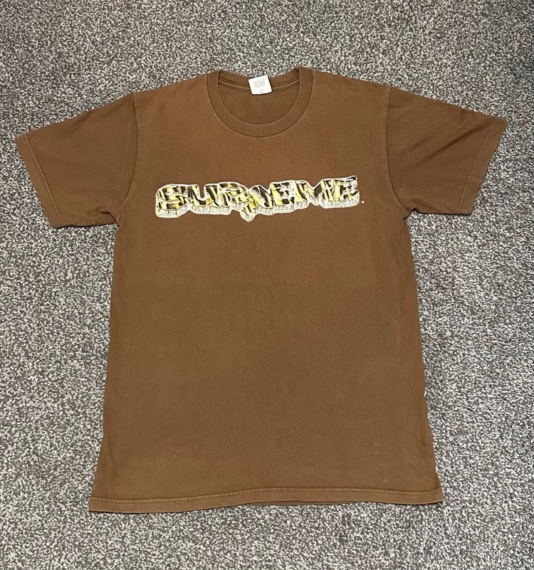 Supreme Supreme Brown Diamond T-Shirt product image