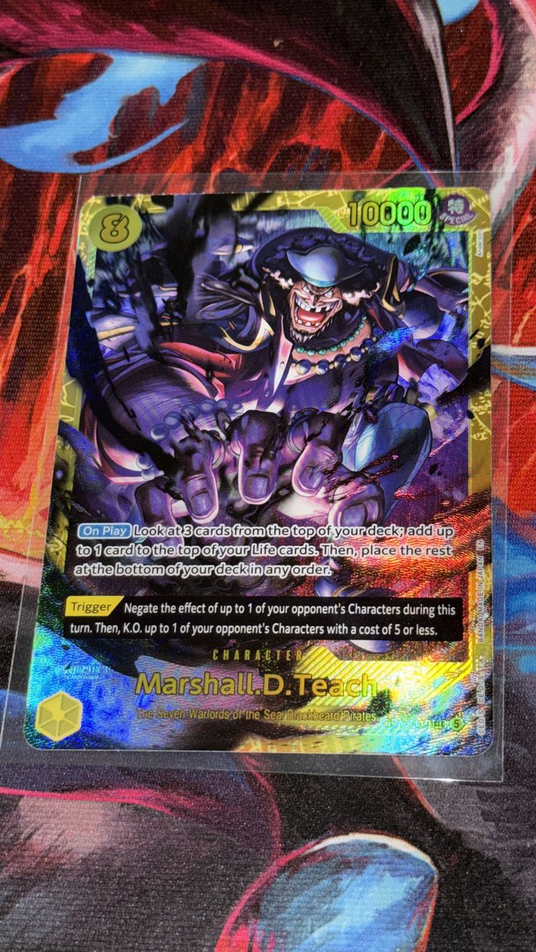 One Piece Card Game One Piece Card Game Marshall D. Teach Character Card product image