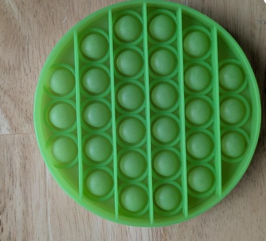 Immagine di Green Round Pop It Fidget Toy 2