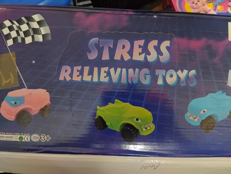Pink Stress Relieving Toy Car obraz 7