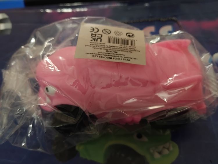 Pink Stress Relieving Toy Car obraz 3