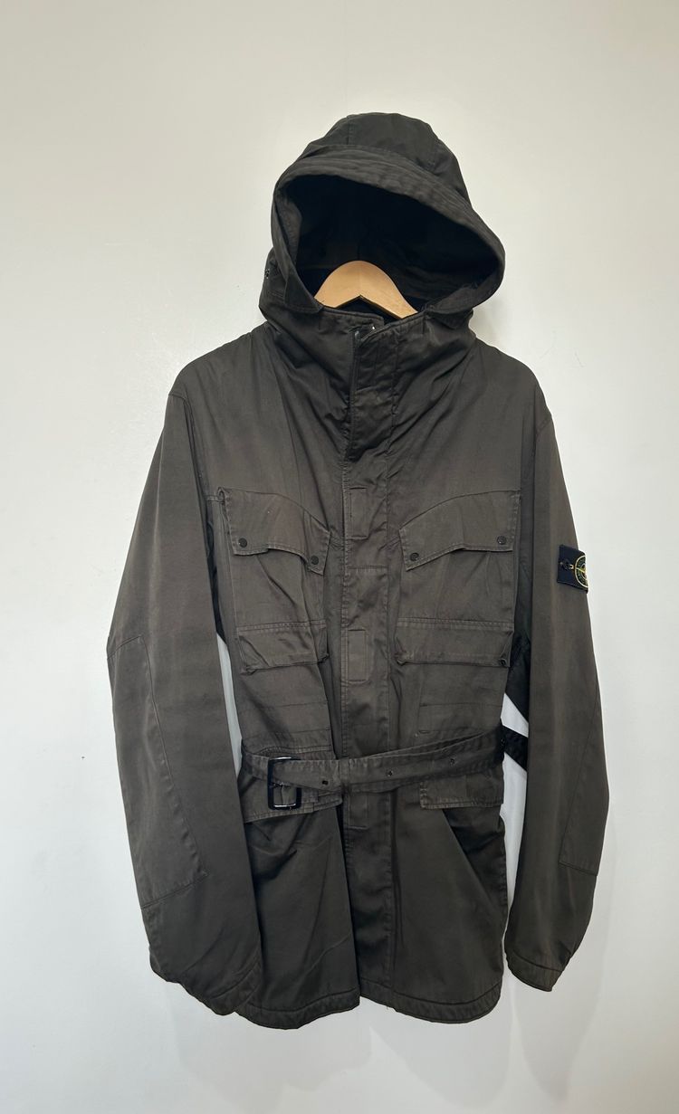 Stone Island 2009 Fleece lined Belted Raso Park