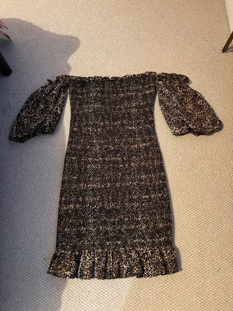 Topshop Off-Shoulder Dress