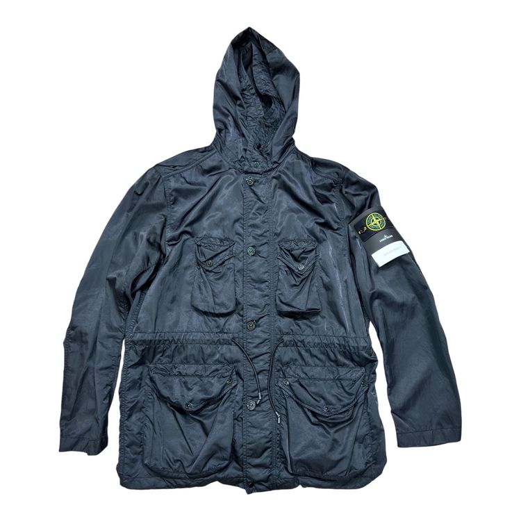 STONE ISLAND Nylon Raso-TC Hooded Field Jacket